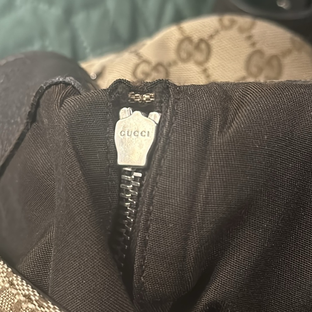 GUCCI monogram canvas drawstring backpack - Picture 13 of 13